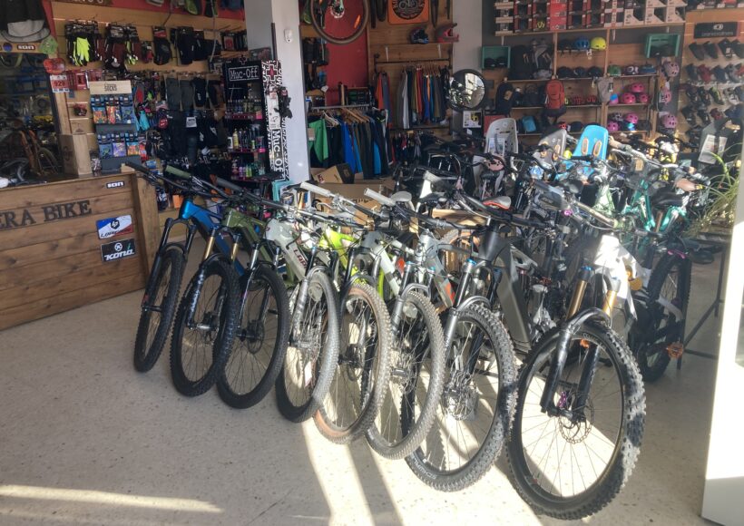 Bicicletas en la tienda Ribera Bike