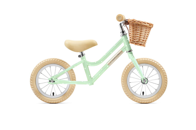 Bicicleta Creme Mia 12" Pistachio Polka