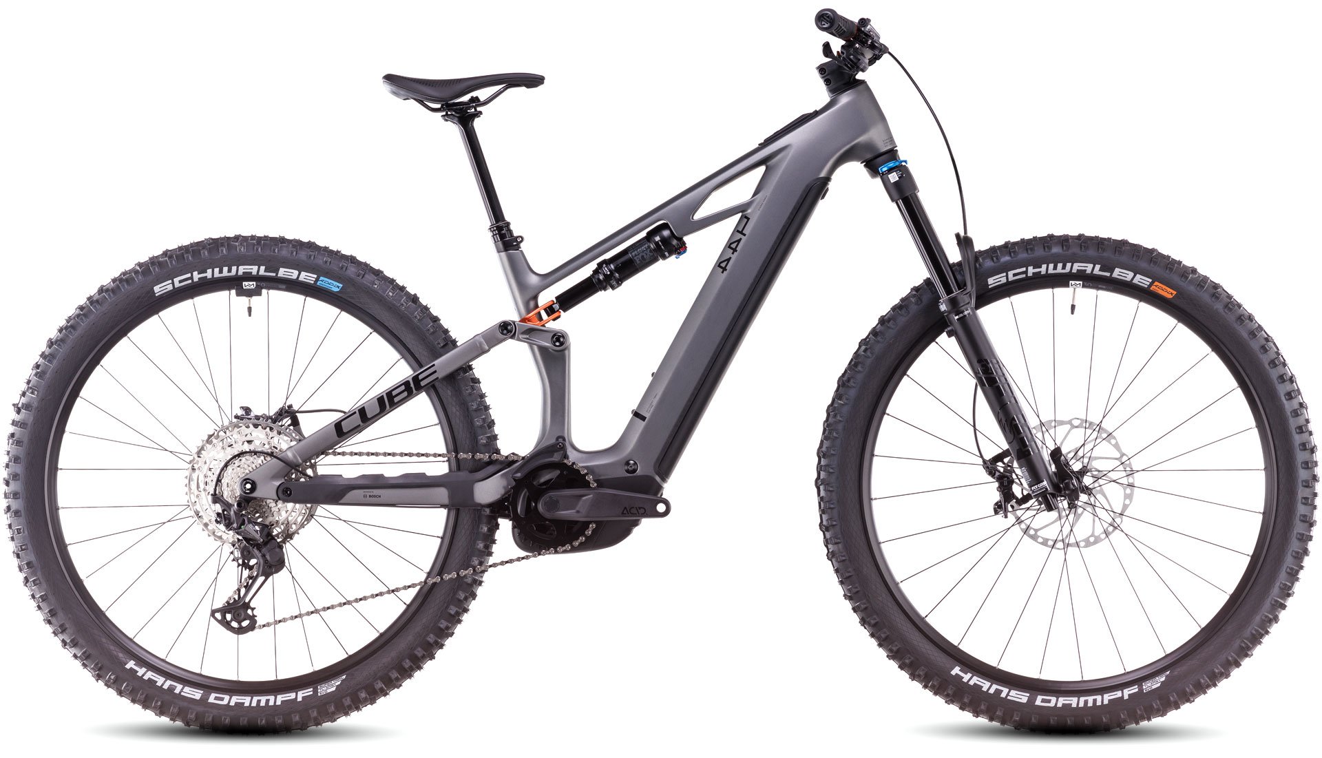 Cube Stereo Hybrid ONE44 HPC SLX 800 slabgrey´n´orange